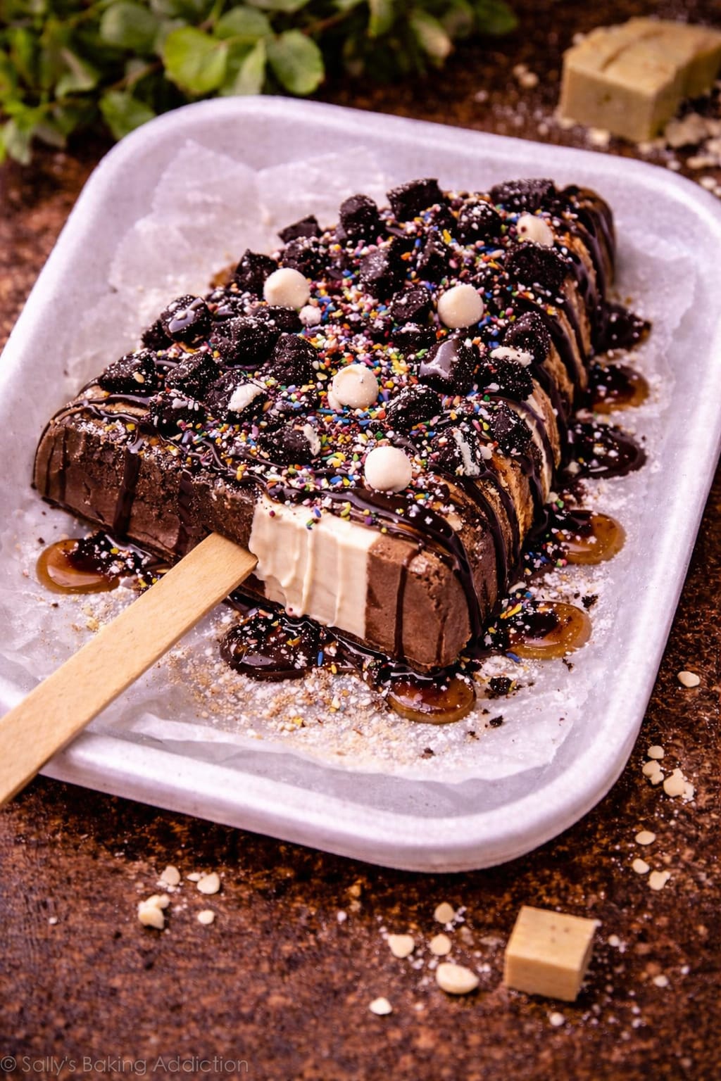 Triple Chocolate Stick Waffle