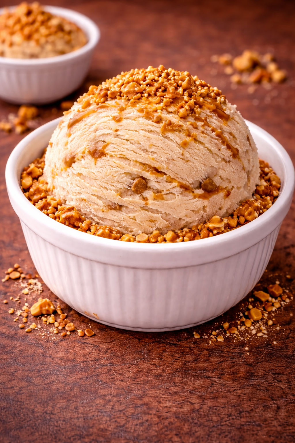 Caramel Ice Cream Scoop