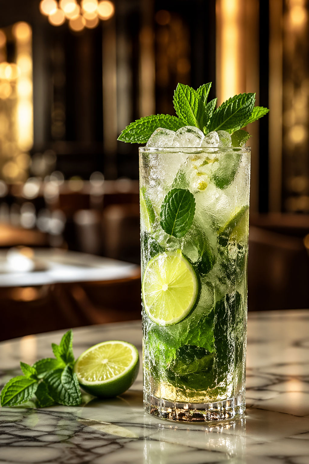Lime mint mojito