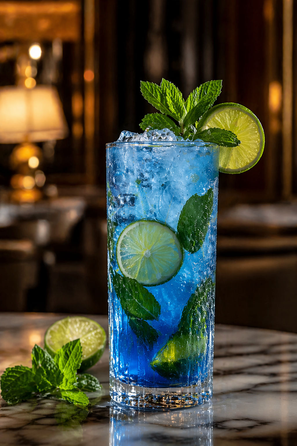 Oven blue mojito