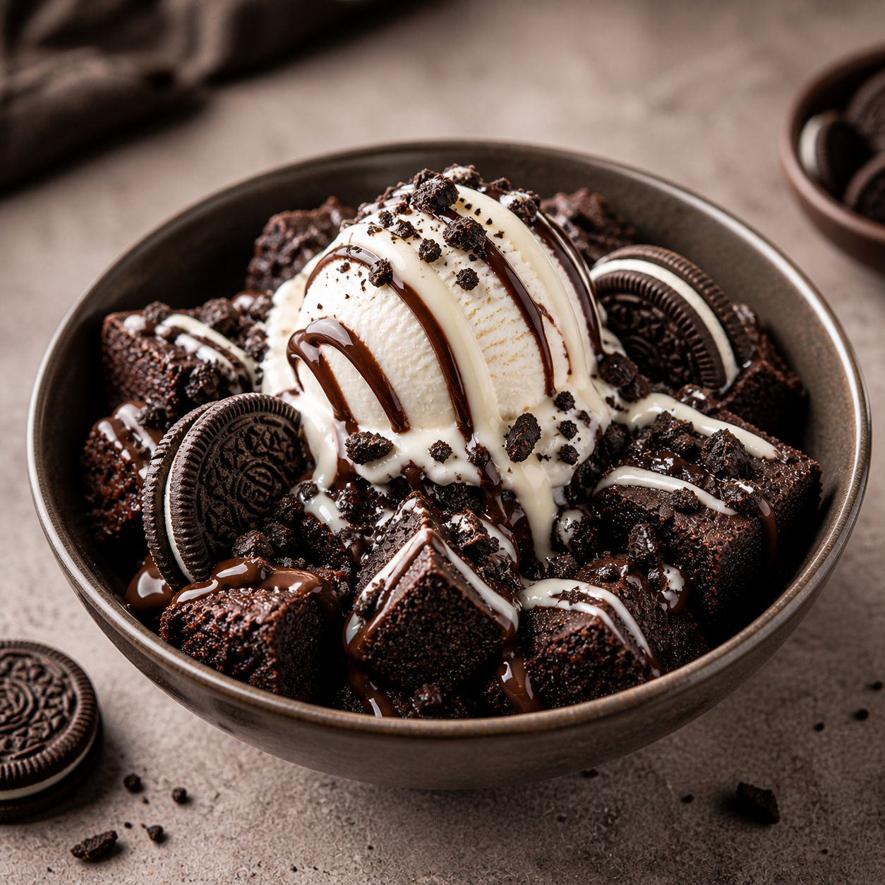Oreo Brownie Bowl - 500ml