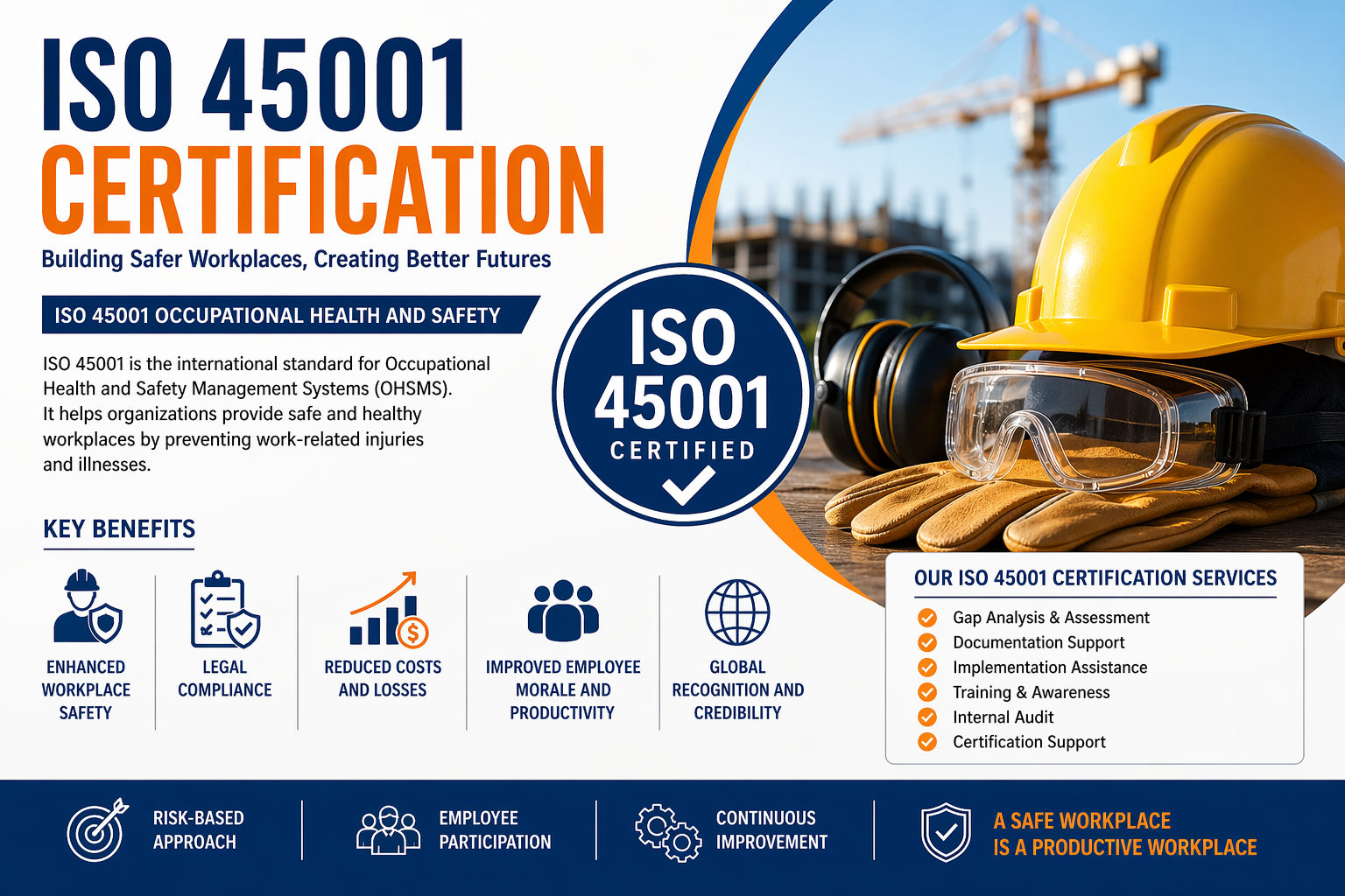 ISO 45001 Certification Guide: Workplace Safety & OHS Standard 2018