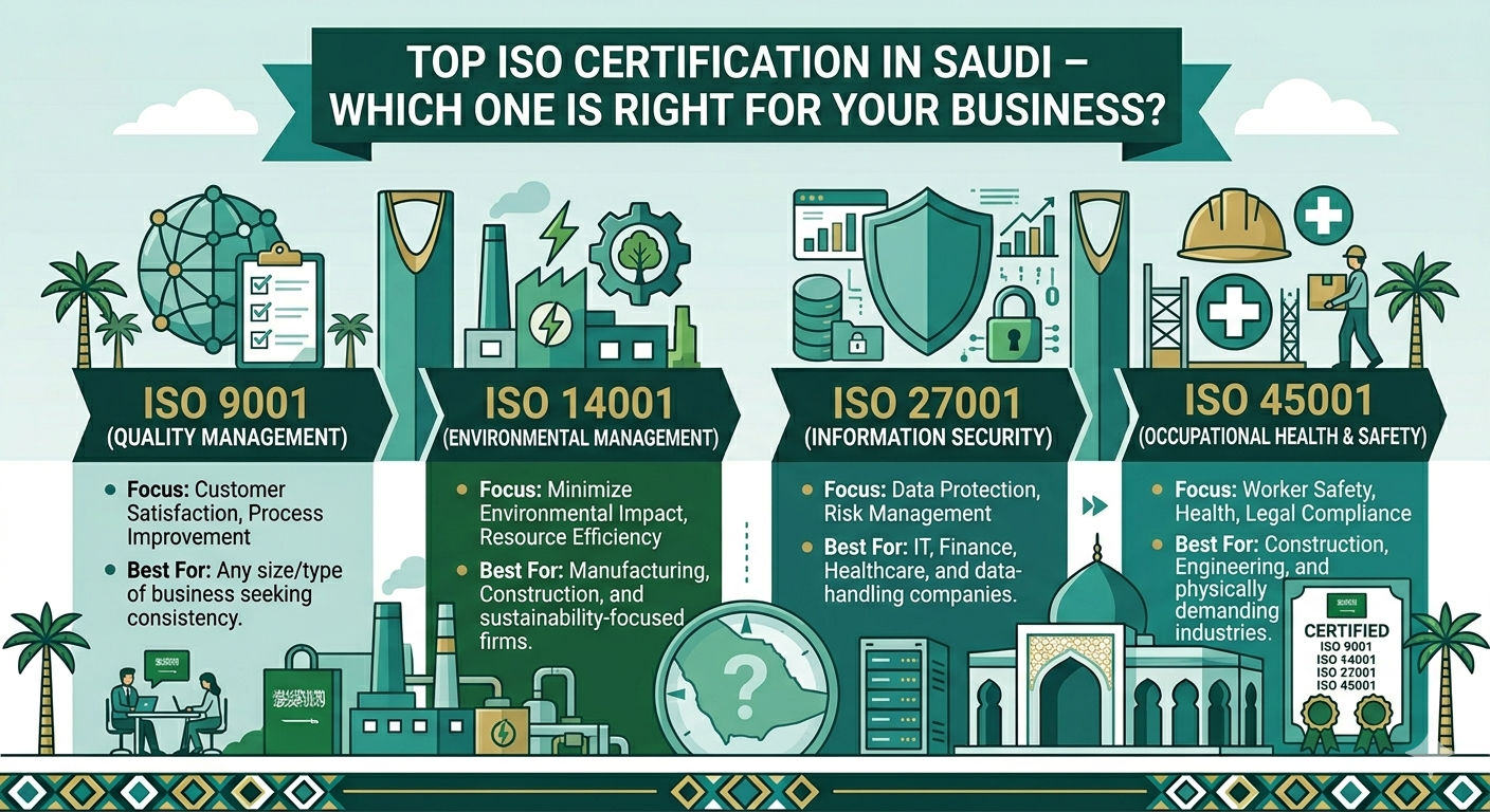 Top ISO Certification in Saudi – Choose the Right One