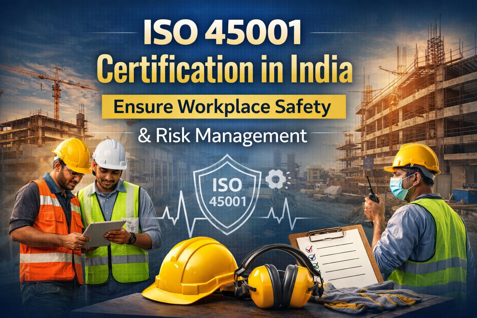 ISO 45001 Certification in India – Ensure Workplace Safety & Risk Management