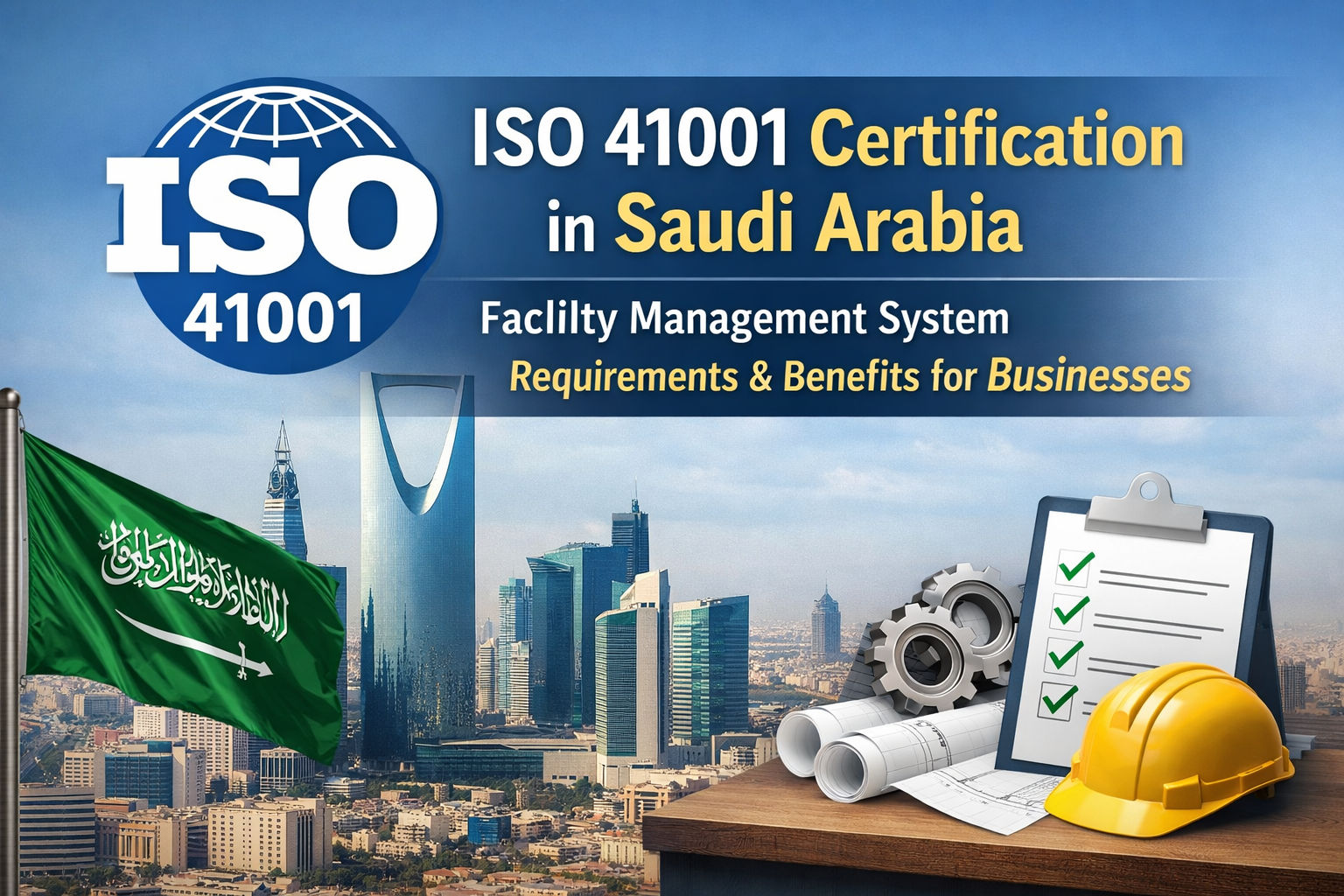 ISO 41001 Certification in Saudi Arabia: Facility Management System Requirements & Benefits for Businesses