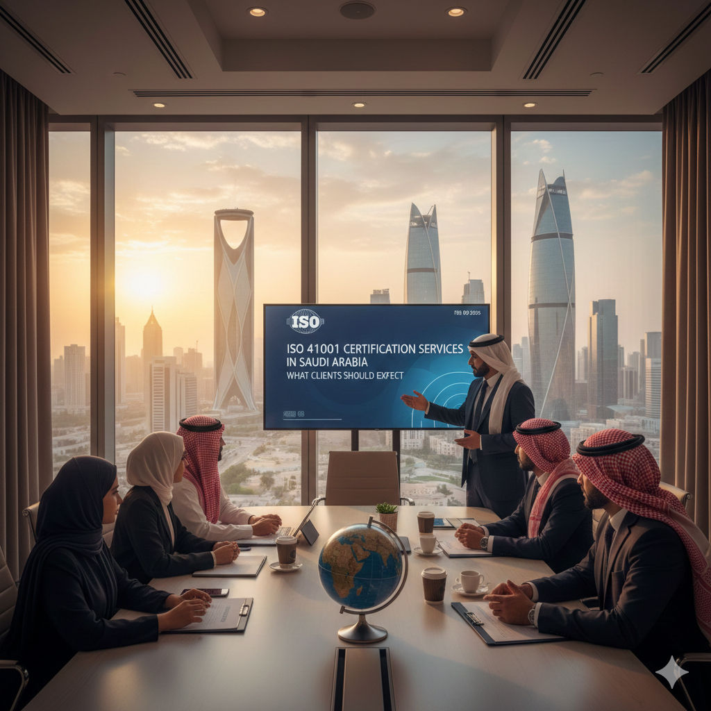 ISO 41001 Certification Services in Saudi Arabia: What Clients Should Expect
