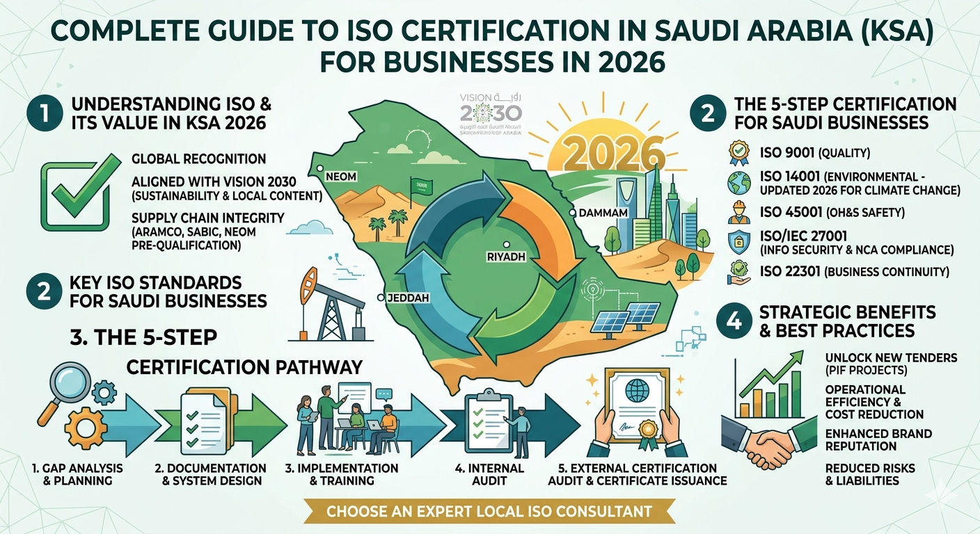 Complete Guide to ISO Certification in Saudi Arabia (KSA)