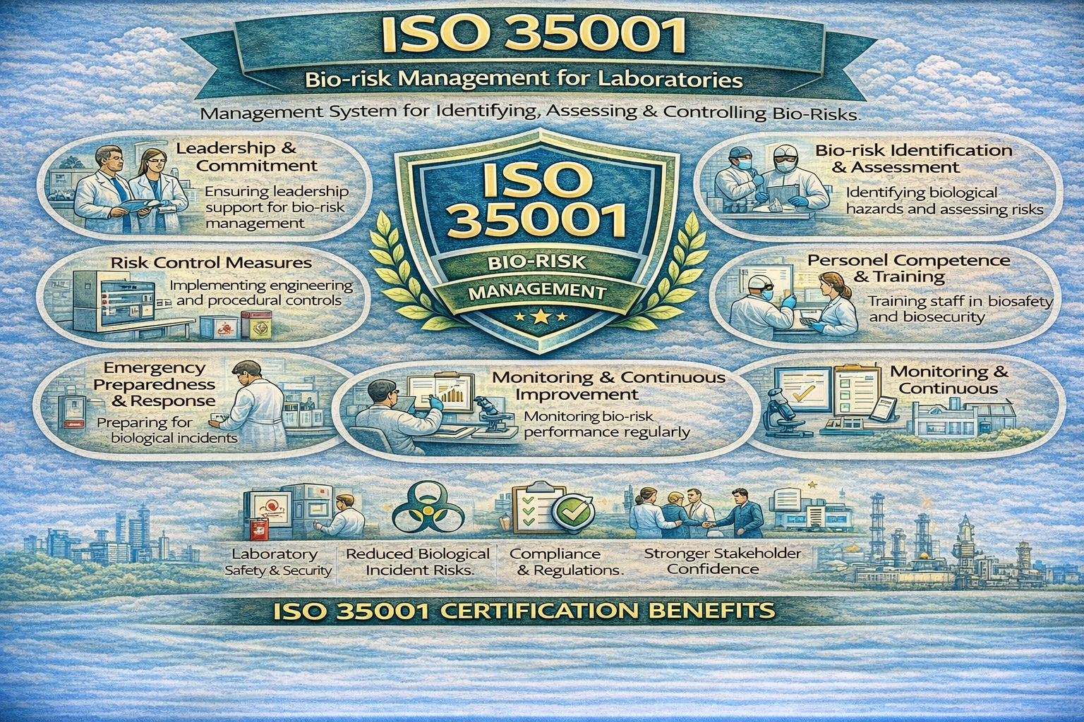 ISO 35001 – Bio-risk Management for Laboratories