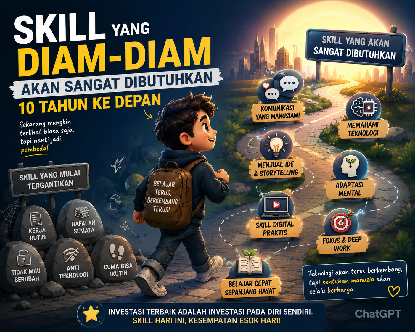 Skill yang Diam-Diam Akan Sangat Dibutuhkan 10 Tahun ke Depan