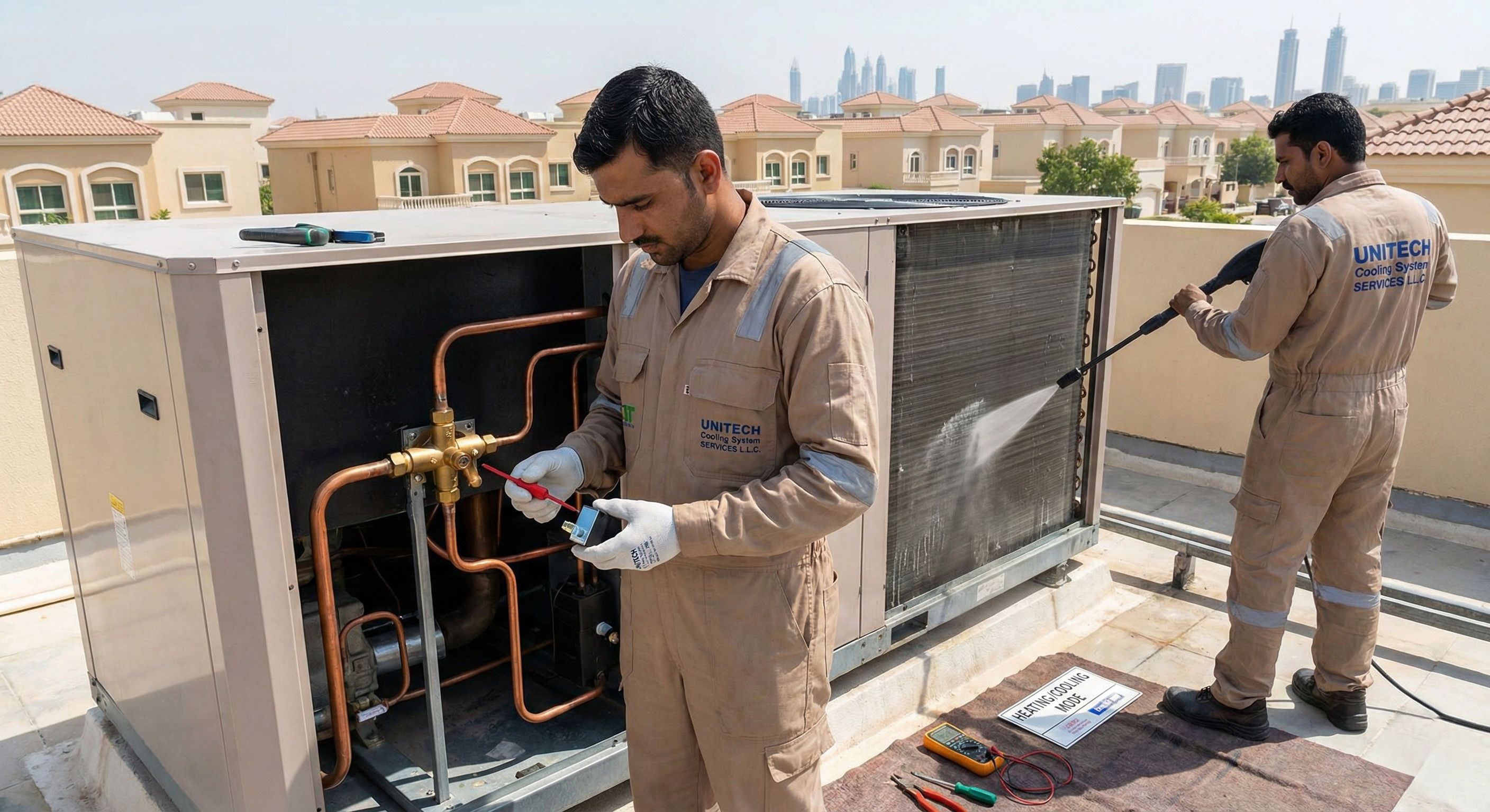 1. Rooftop Package - Air Cooled AC