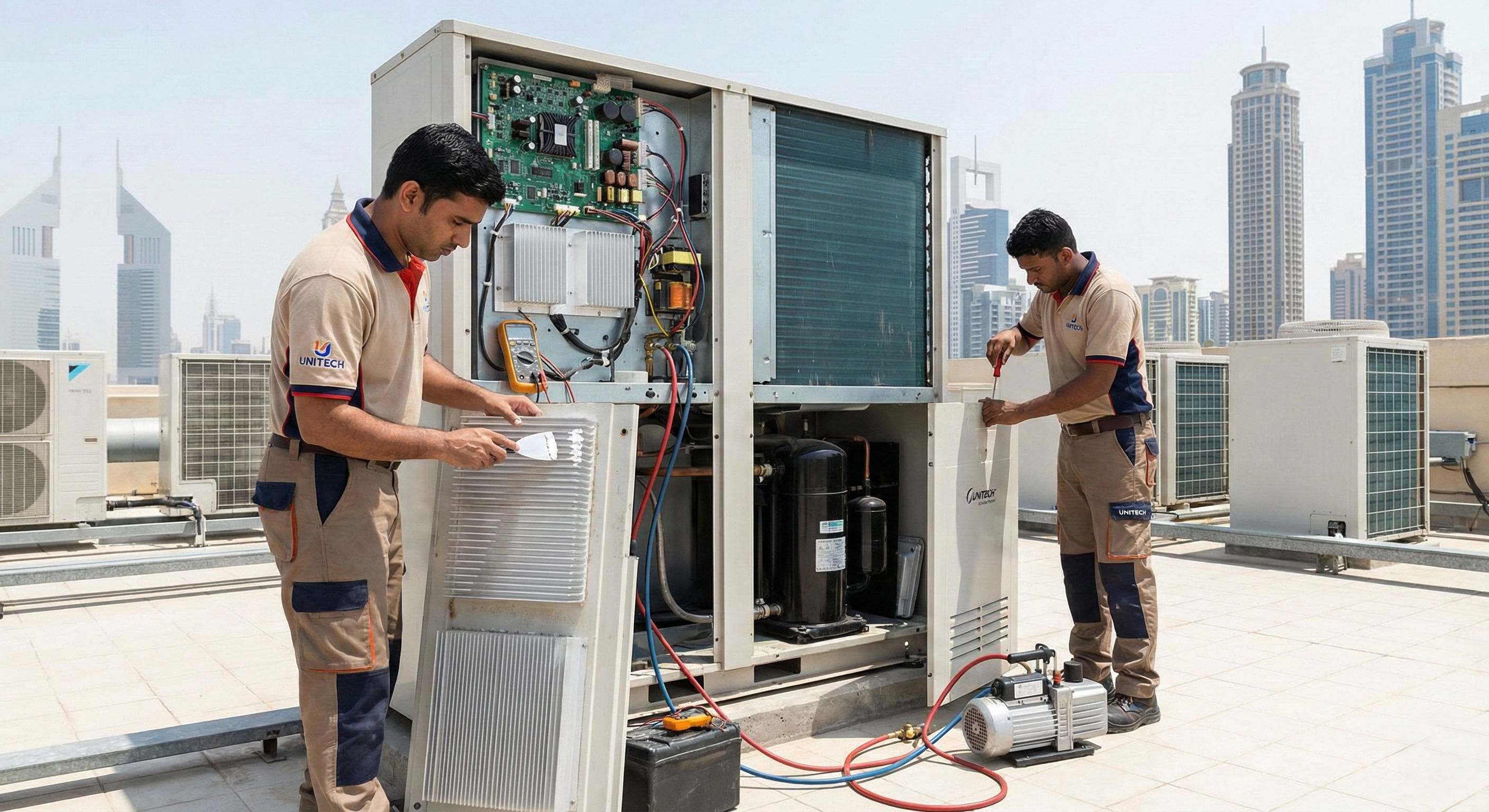 1. VRF Outdoor Unit (Heat Pump)