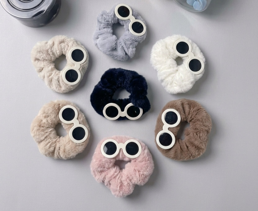 Goggles Plushie Hair tie