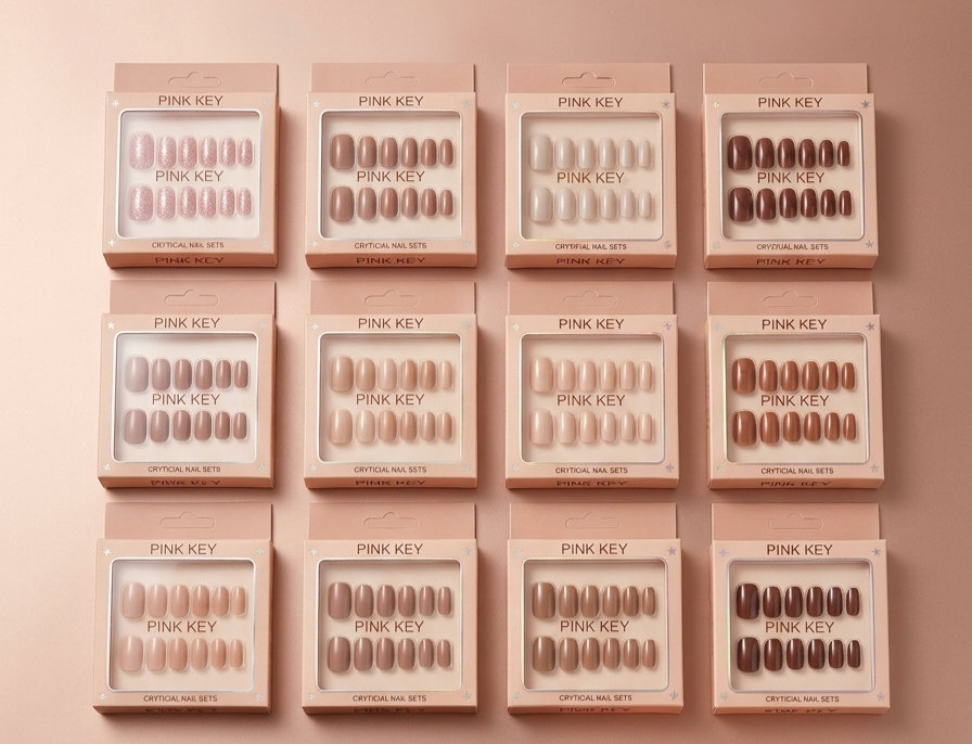 Cat eye Press-On nails