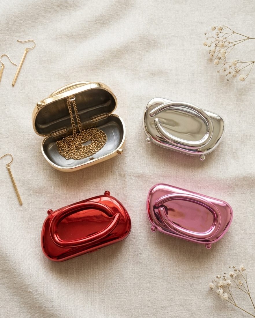 Metallic Mini Clutch