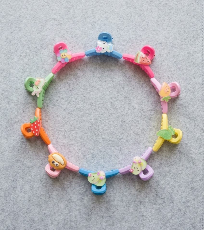 Kawaii Fruit Hair Claw clips