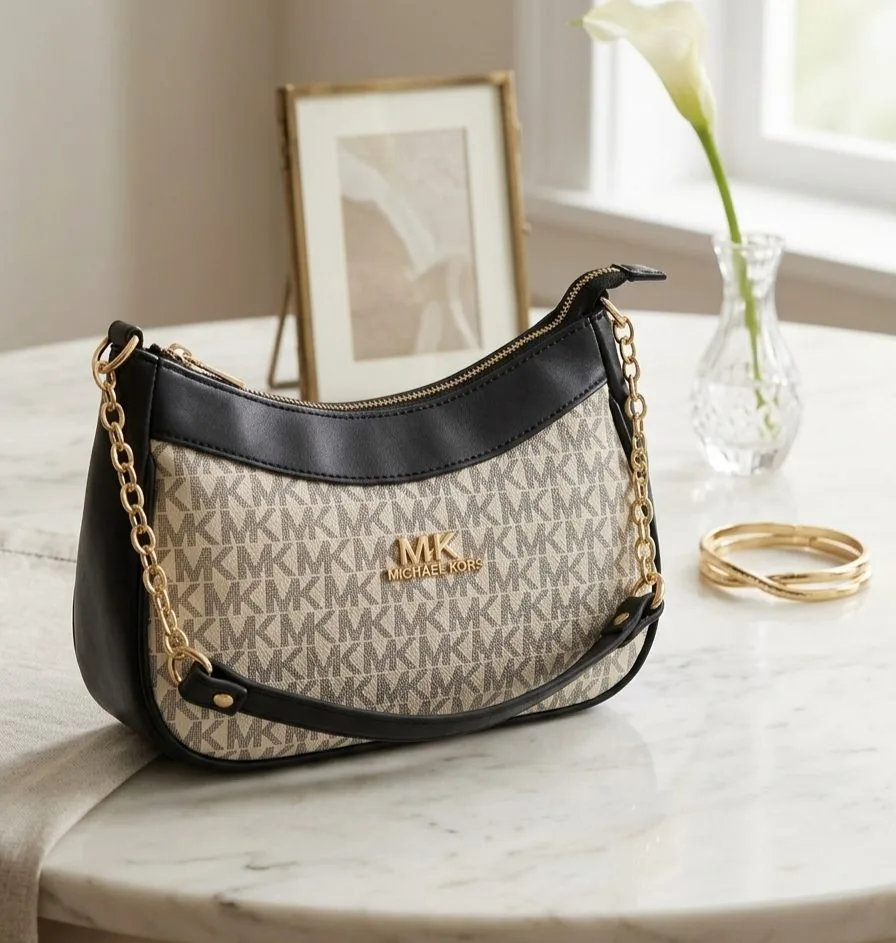 MK style Monogram Shoulder bag