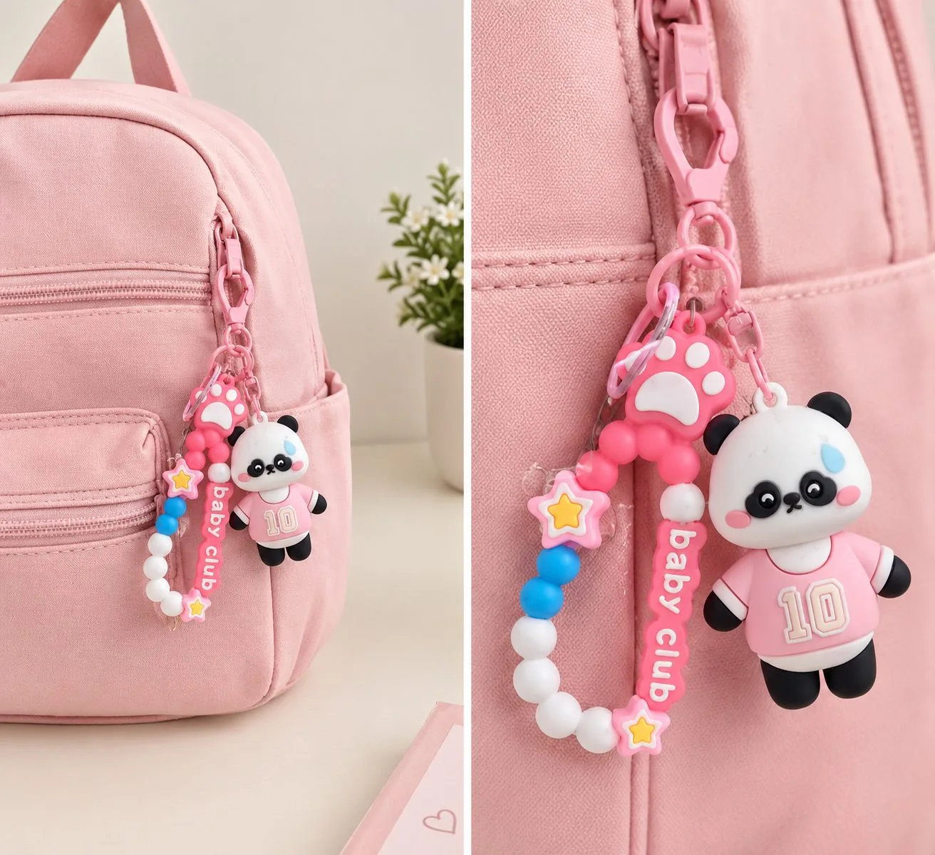 Cute Panda Bagcharm / keychain