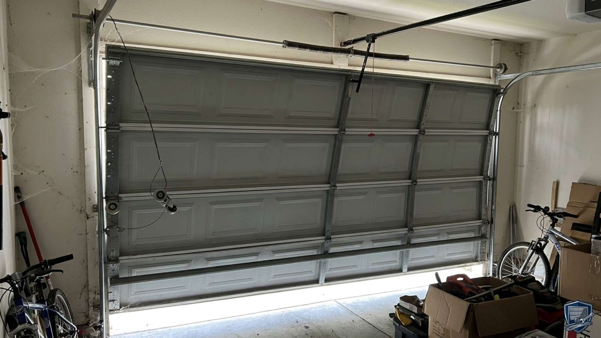 Garage Door Off Track in Jennings, FL