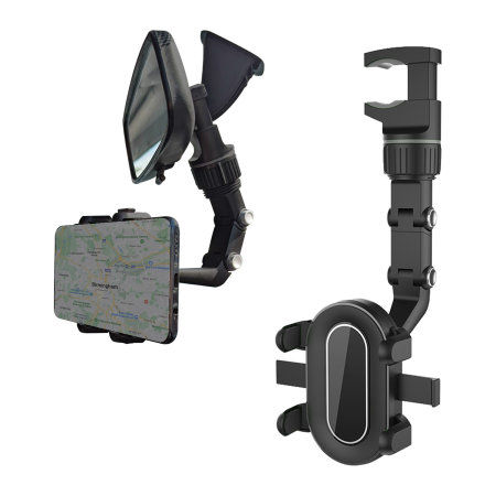 Adjustable Phone Mount for Rear View Mirror