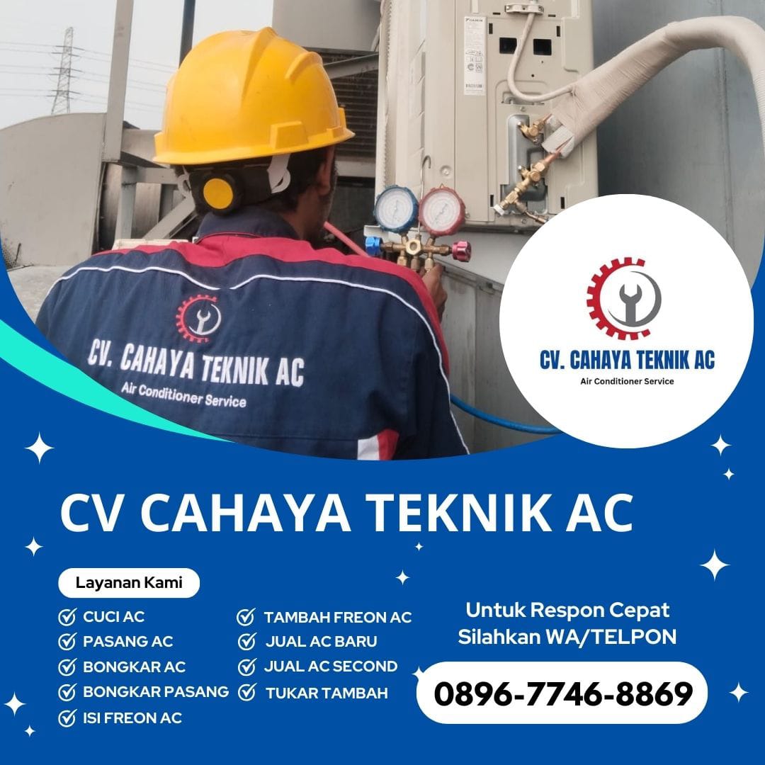 Bongkar Pasang AC Karawang Kota 0896-7746-8869 | CV Cahaya Teknik AC