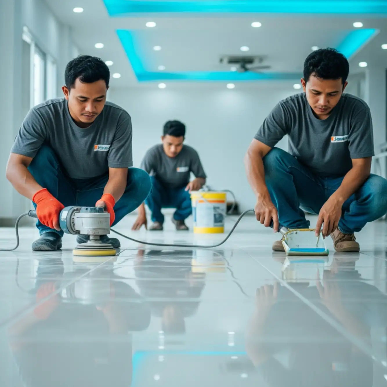 Jasa Poles Lantai & Keramik Profesional untuk Hasil Mengkilap Tahan Lama