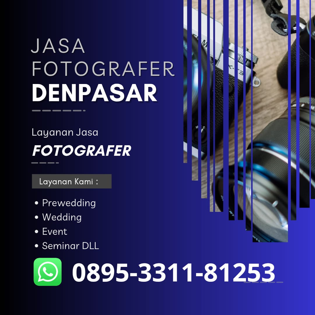 Fotografer Denpasar Barat Profesional & Terpercaya