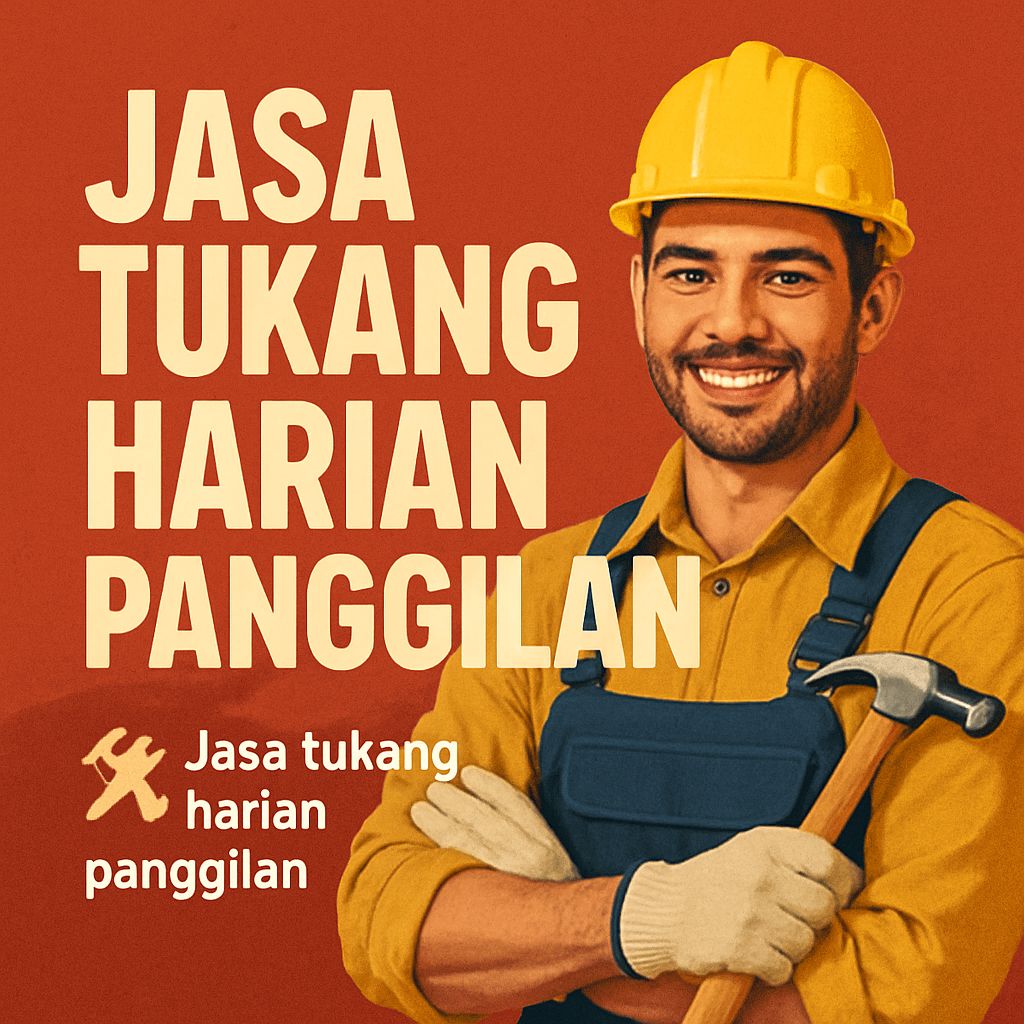 Jasa tukang harian panggilan