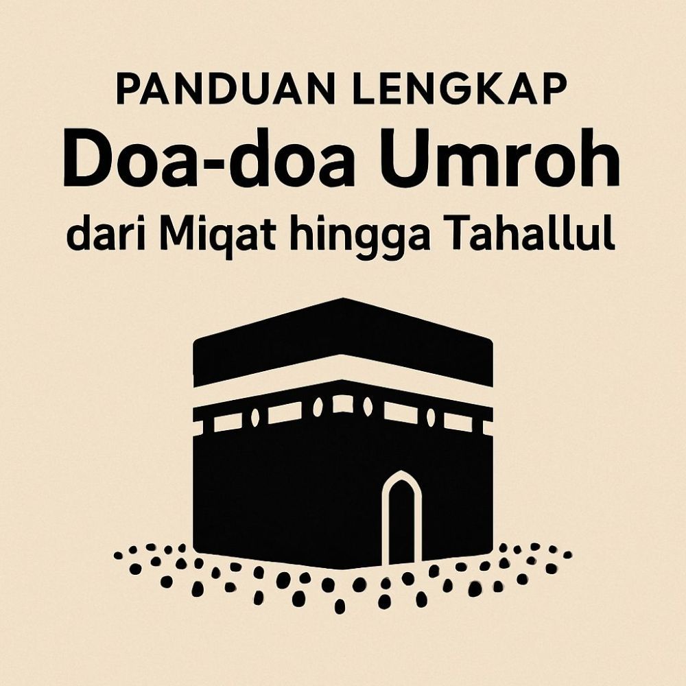 Panduan Lengkap Doa-doa Umroh dari Miqat hingga Tahallul
