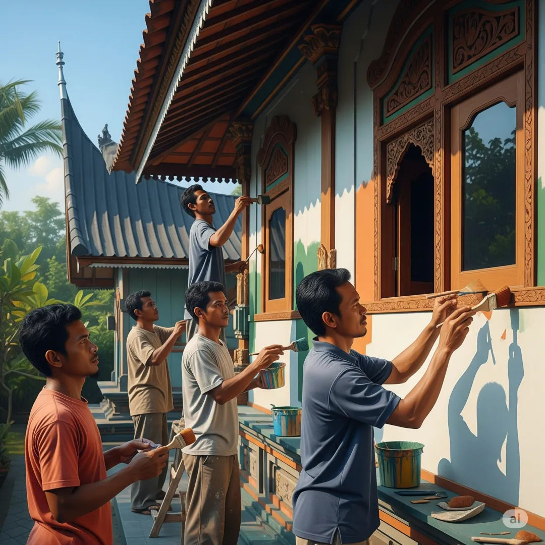 Jasa Pengecatan Rumah Profesional & Berkualitas