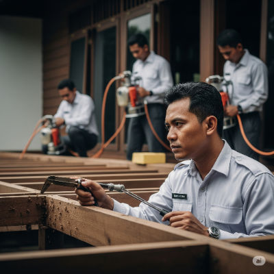 Jasa Pembasmian dan Pengendalian Rayap Profesional di Jabodetabek