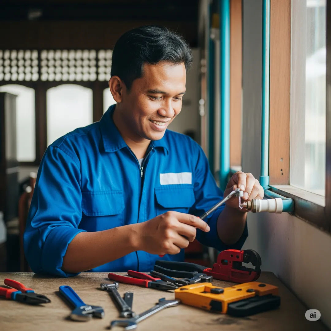 Jasa Perbaikan Pipa Ledeng Profesional & Terpercaya