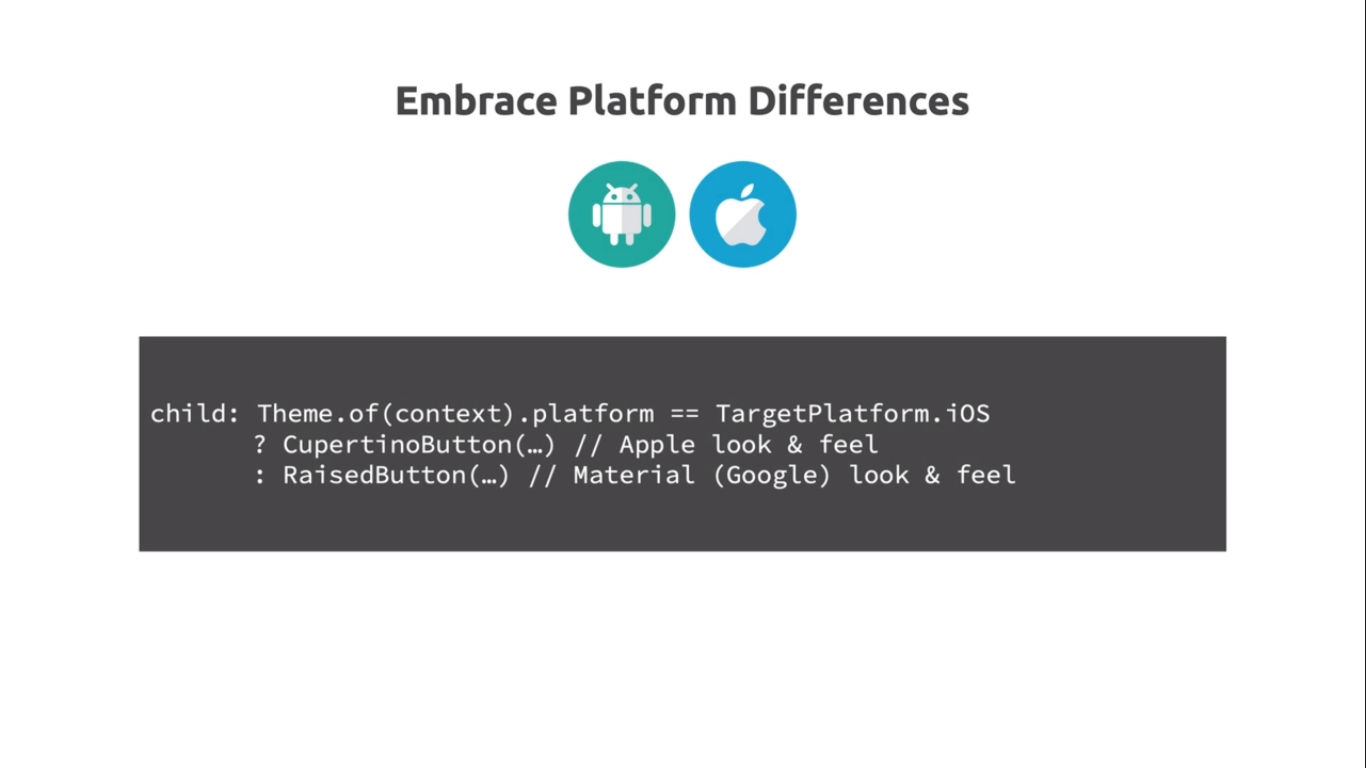 Embrace Platform Differences