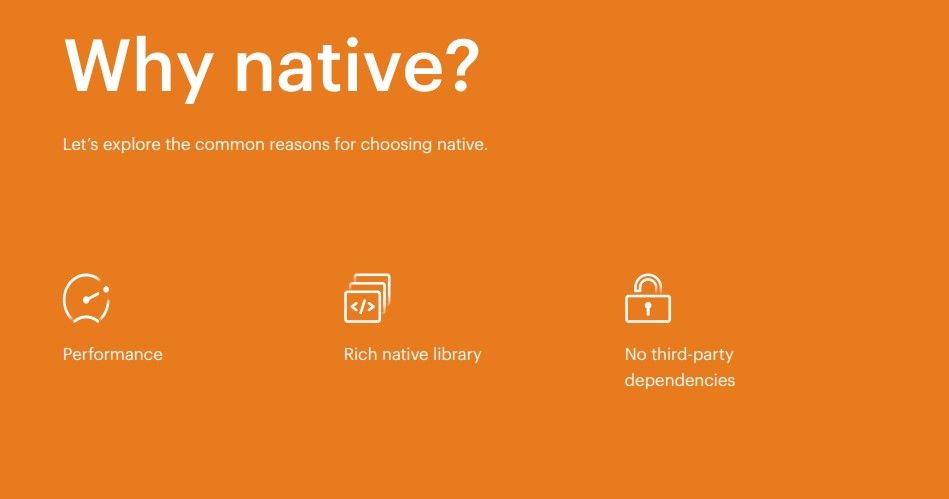 Why Native App Development