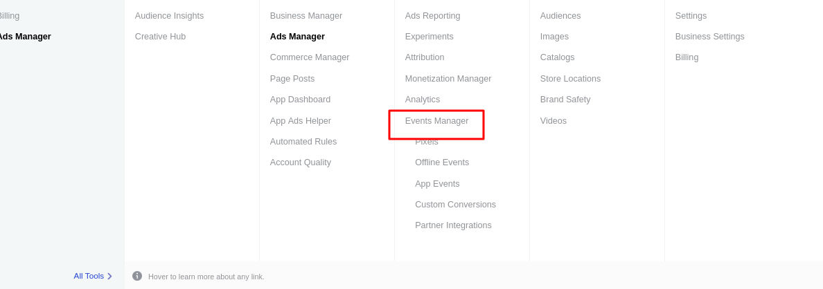 Facebook Event Manager