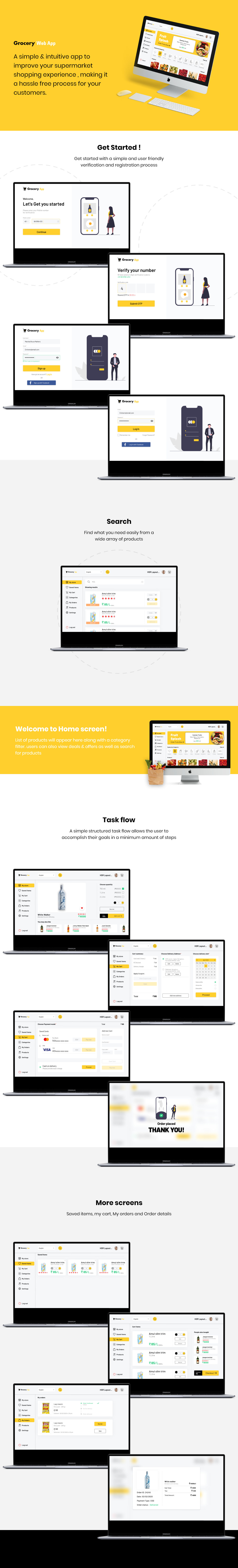 eCommerce Grocery Webapp