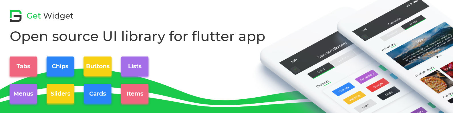 GetWidget - An opensource library for Flutter UI