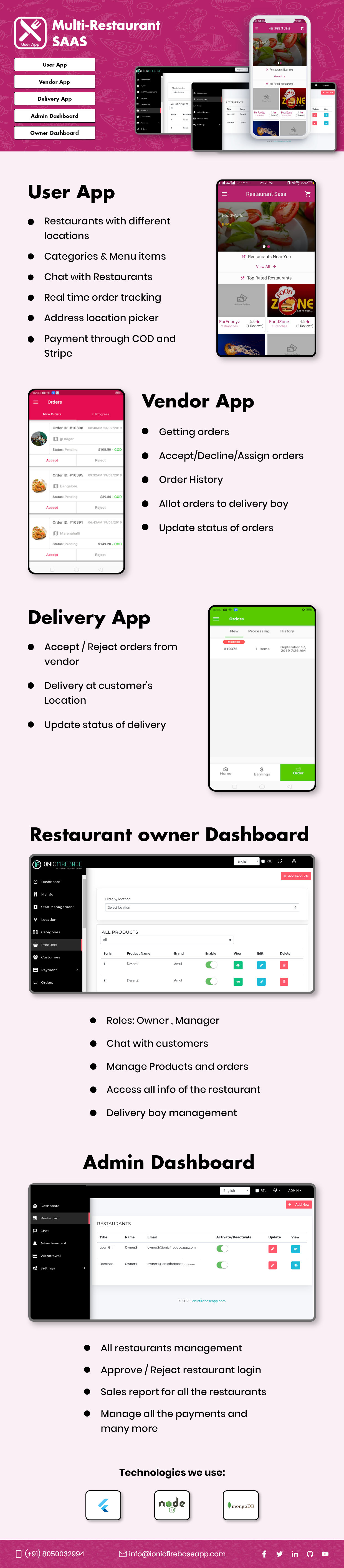 Food Ordering and Delivery System