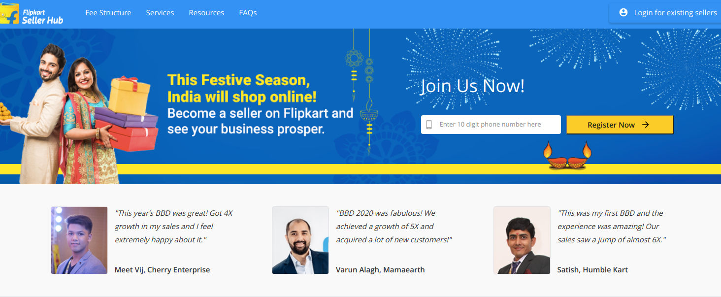 Sell on Flipkart