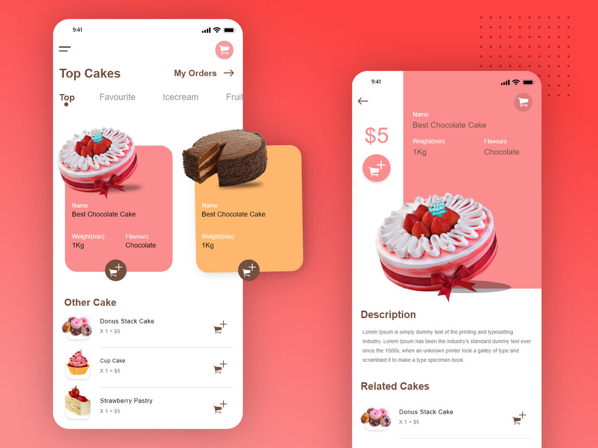 Hire a Cake Delivery App Developer