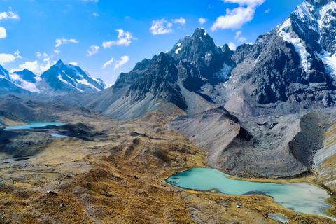 seven lagoons from above