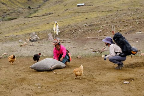 nicholas eager talking with local shepherd