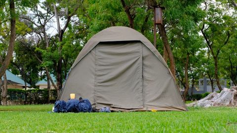 tent at twiga campsite