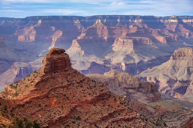 grand canyon national park rim view