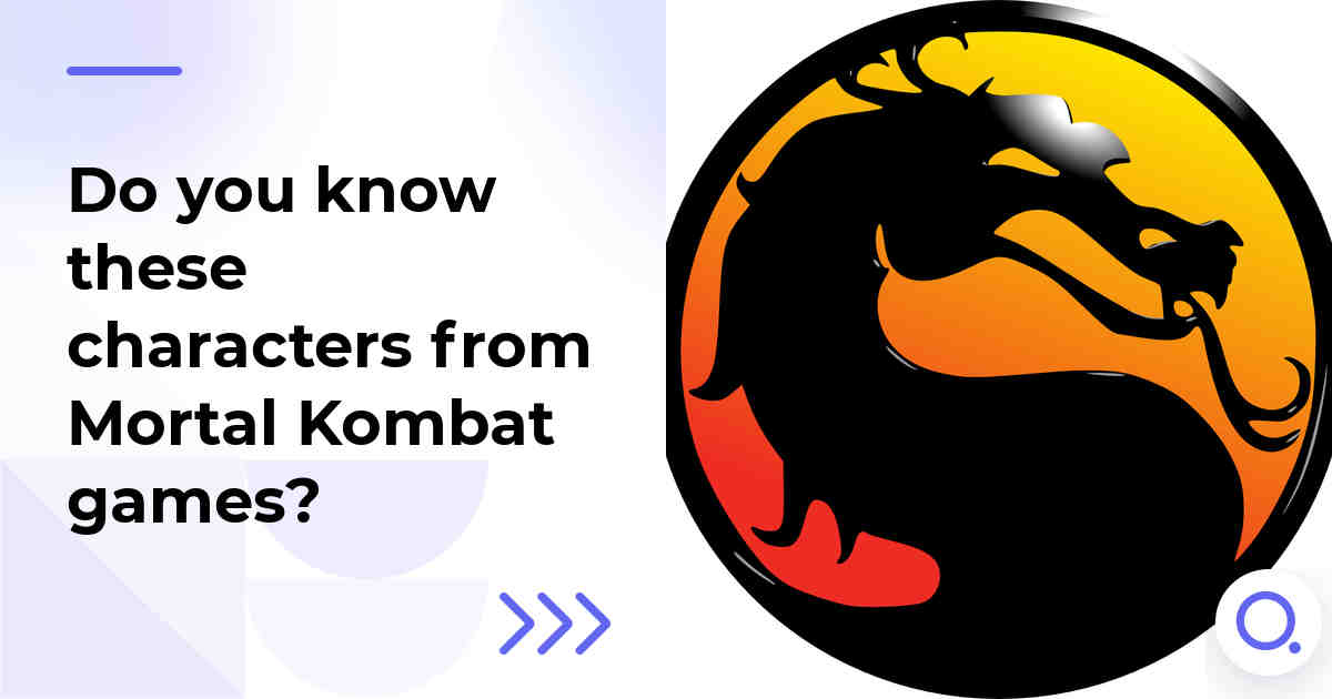 Do you know these characters from Mortal Kombat games?