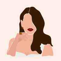 Actresses by faceless photo