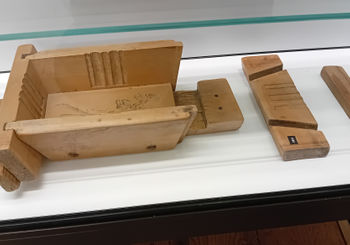 <p><span>The museum object I've chosen is a disassemblable butter mould. Engravings were made to indicate from which dairy farm the butter was produced.</span></p>
