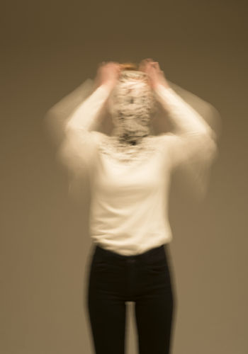 <p>.03 is a high-neck shirt which features a double length of the neck. It can be worn as a casual shirt or as an anti-facial recognition device, just by pulling up the neck. The applied graphics are inspired to first world war boats’ patterns, which help to hide the shapes and volumes of what is […]</p><br />
