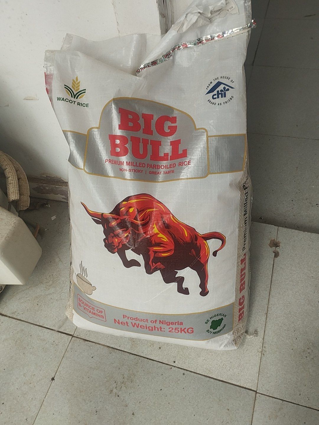 Big bull rice 25kg