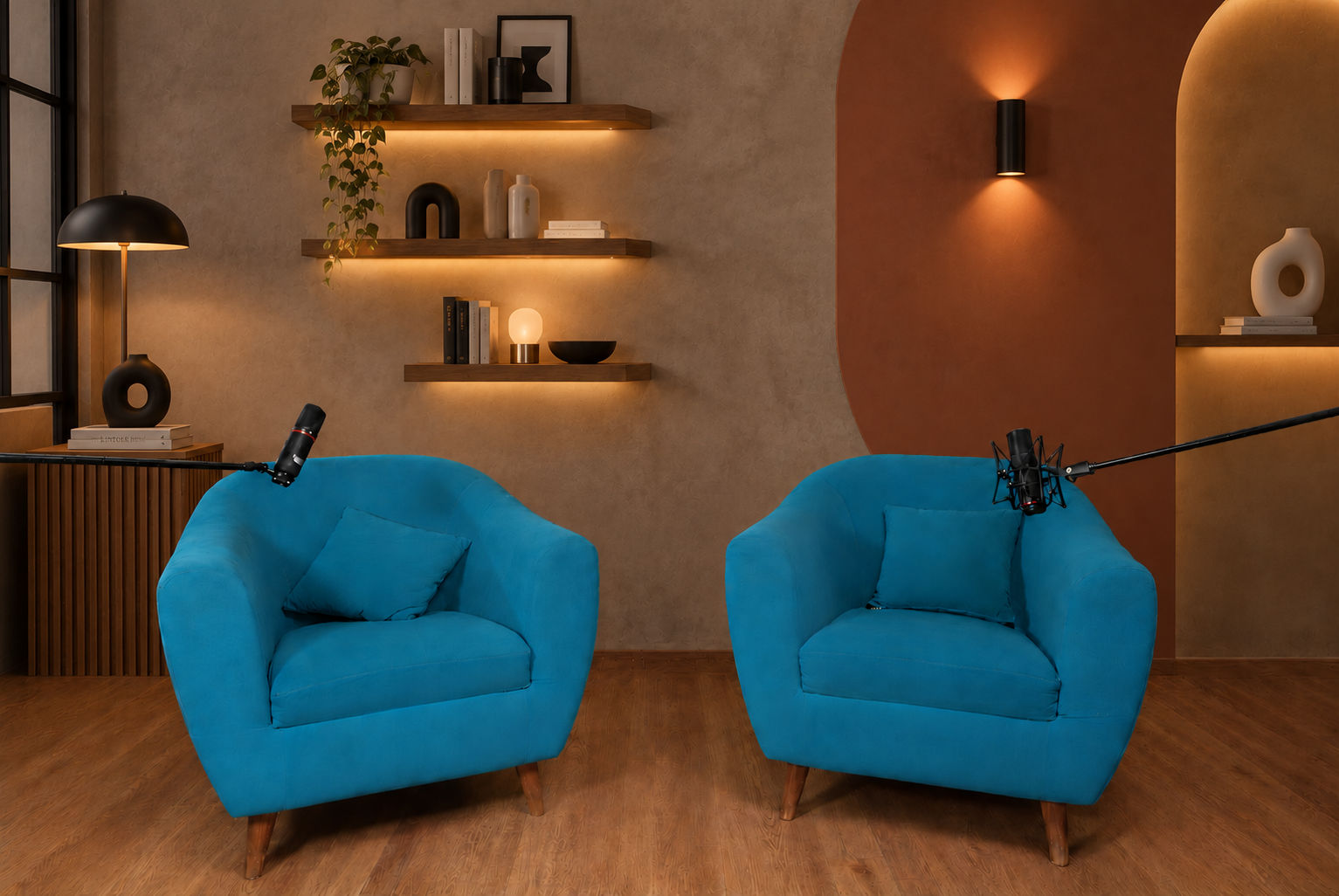 Modern conversation set