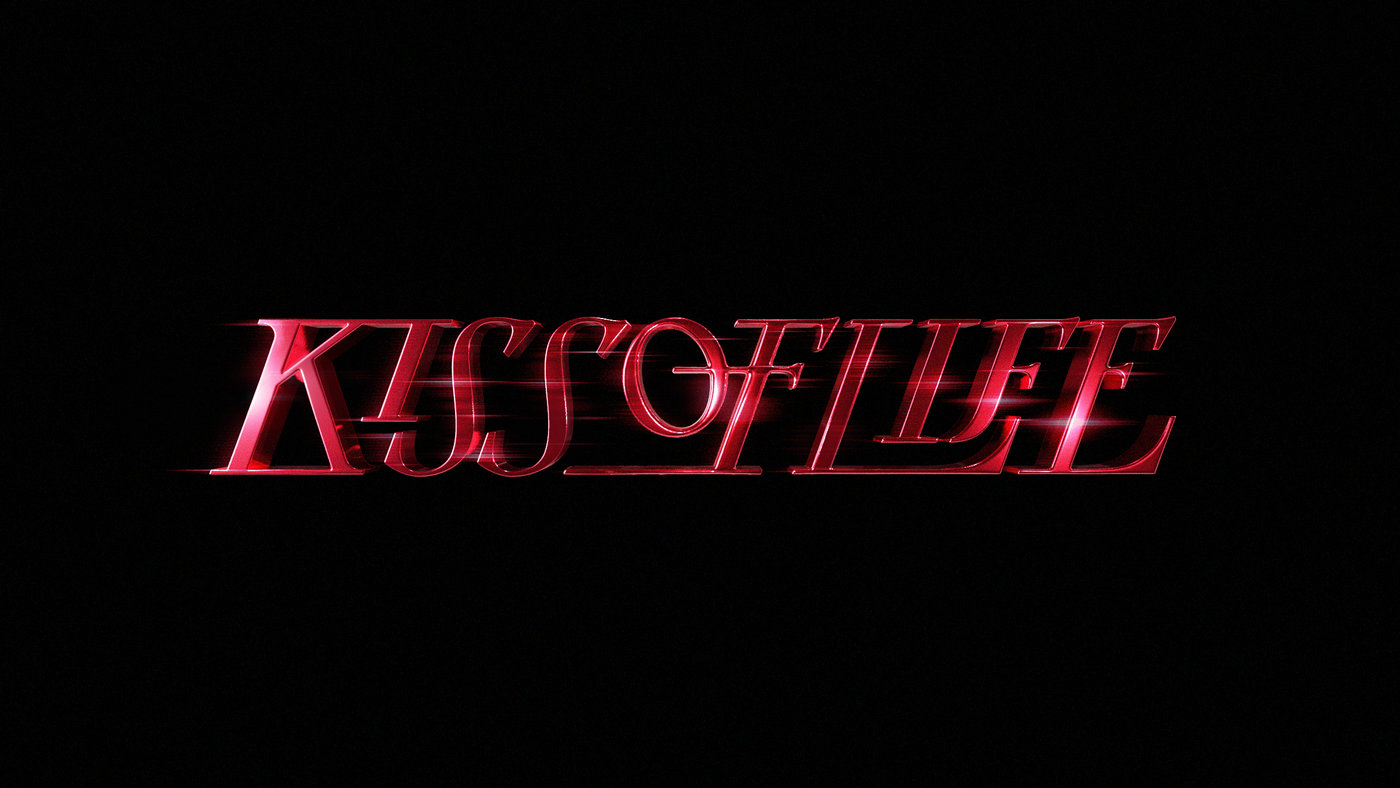 Kiss of Life Film Logo / Typeface / 2023